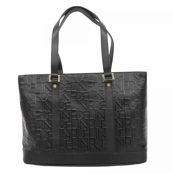 Celine Bag Leather Tote Black - Picture 1 of 9